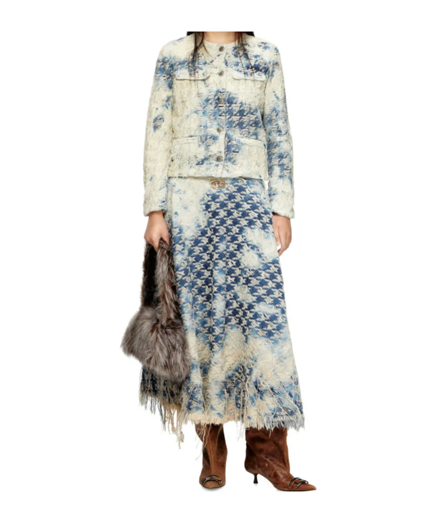 De-Annet-Fsh1 Distressed Skirt