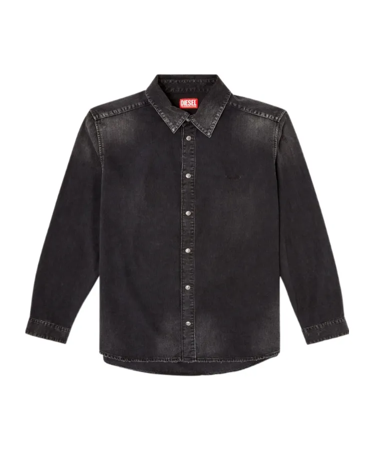 D-Simply Long-Sleeve Denim Shirt