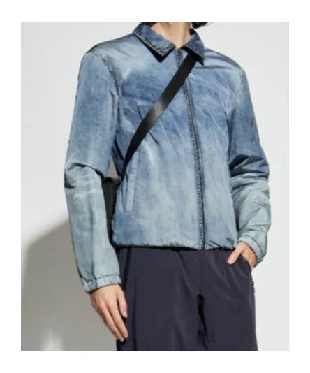 Denim-Effect Jacket
