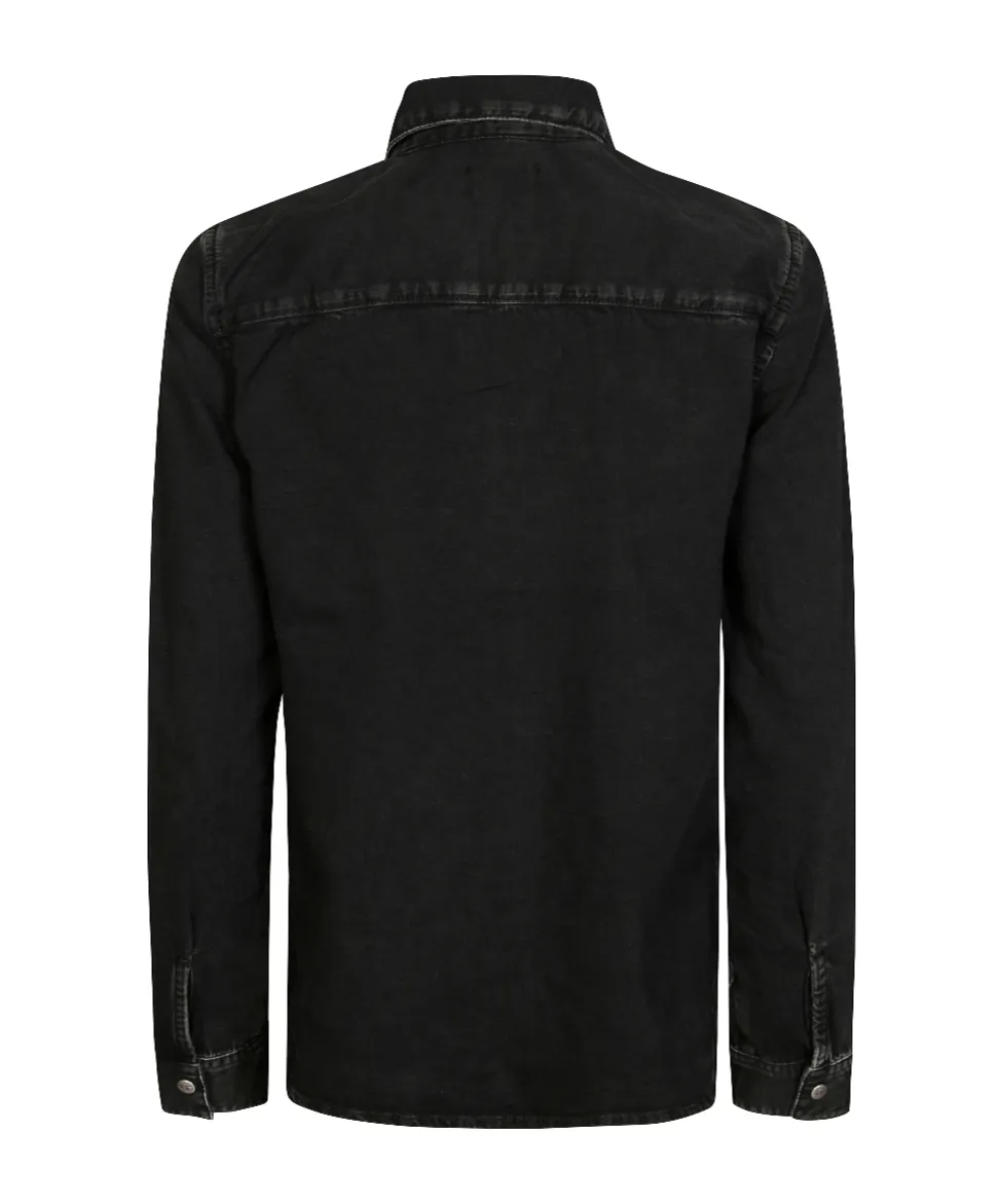 De-Eazy Buttoned Denim Shirt