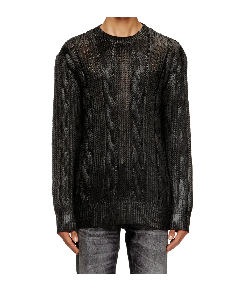 K-Michiu Cable-Knit Sweater