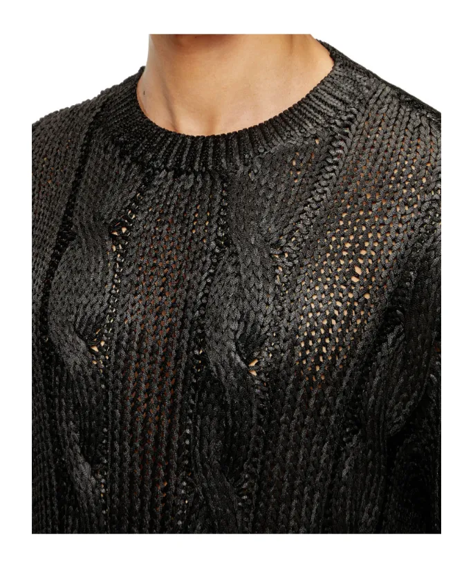 K-Michiu Cable-Knit Sweater
