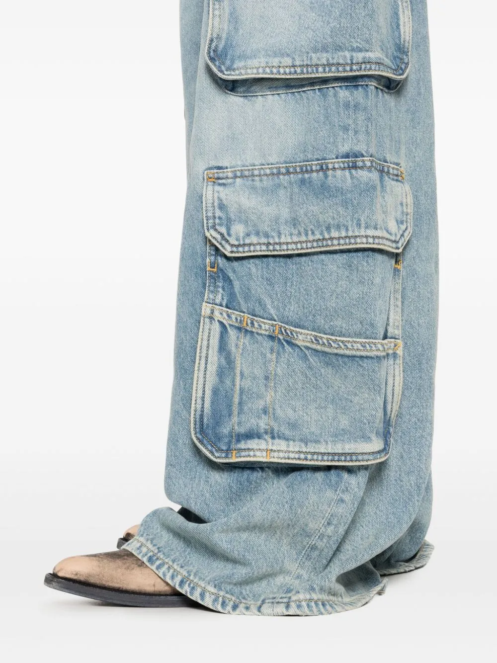D-Sire Straight Leg Cargo Jeans