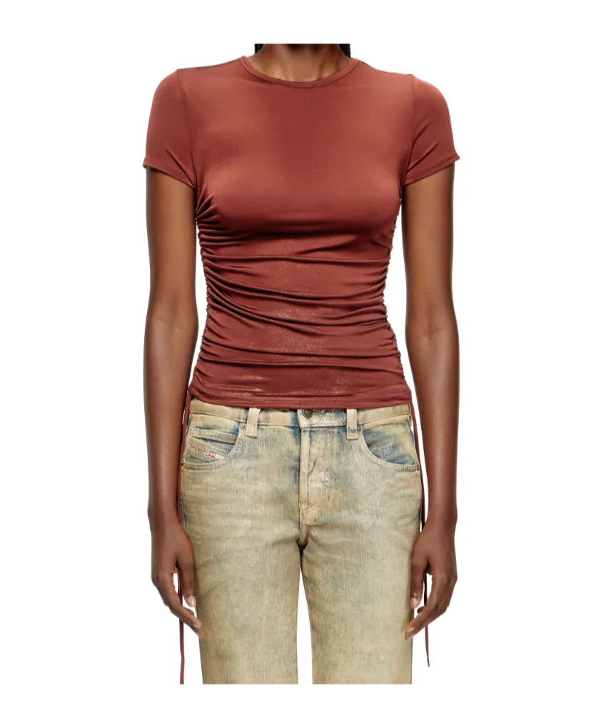 T-Rey Drawstring Side Jersey Top