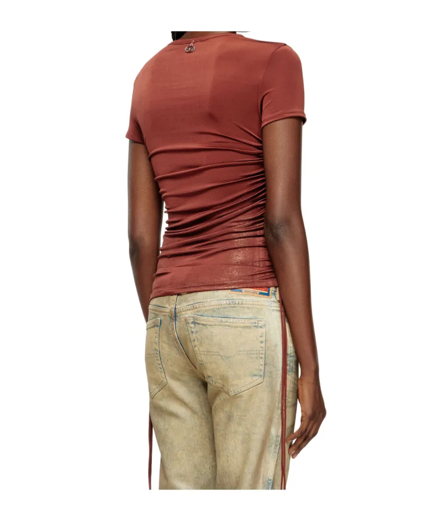 T-Rey Drawstring Side Jersey Top