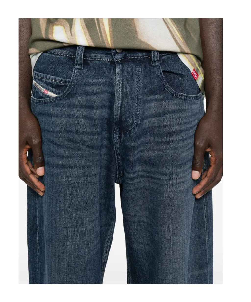 1997 D-Enim Straight-Leg Jeans