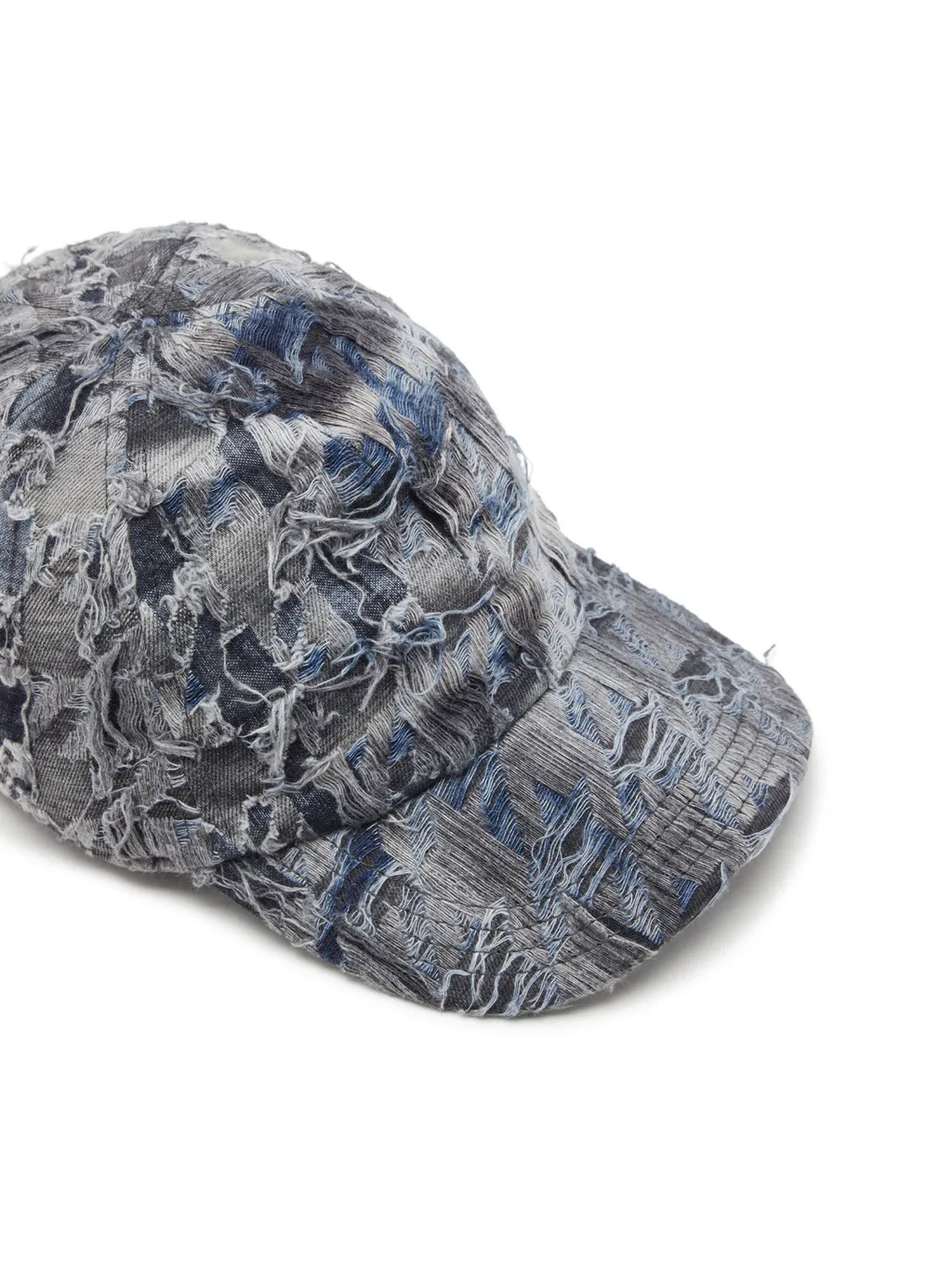 C-Pied Distressed Denim Baseball Cap