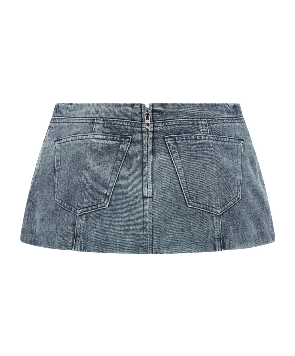 Denim Mini Skirt
