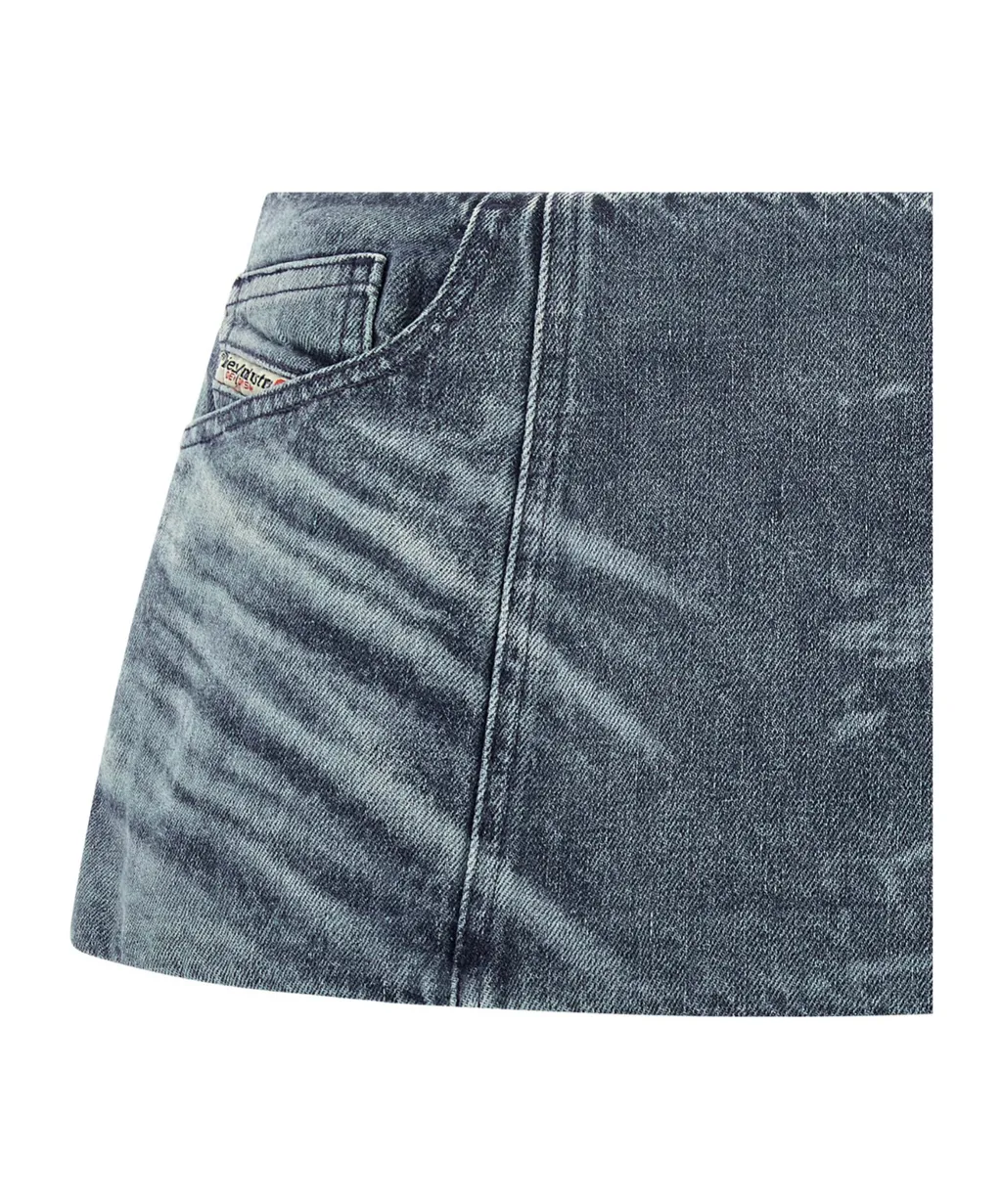 Denim Mini Skirt