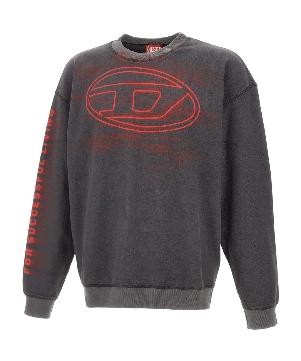 S-Boxt-T1 Logo-Print Sweatshirt
