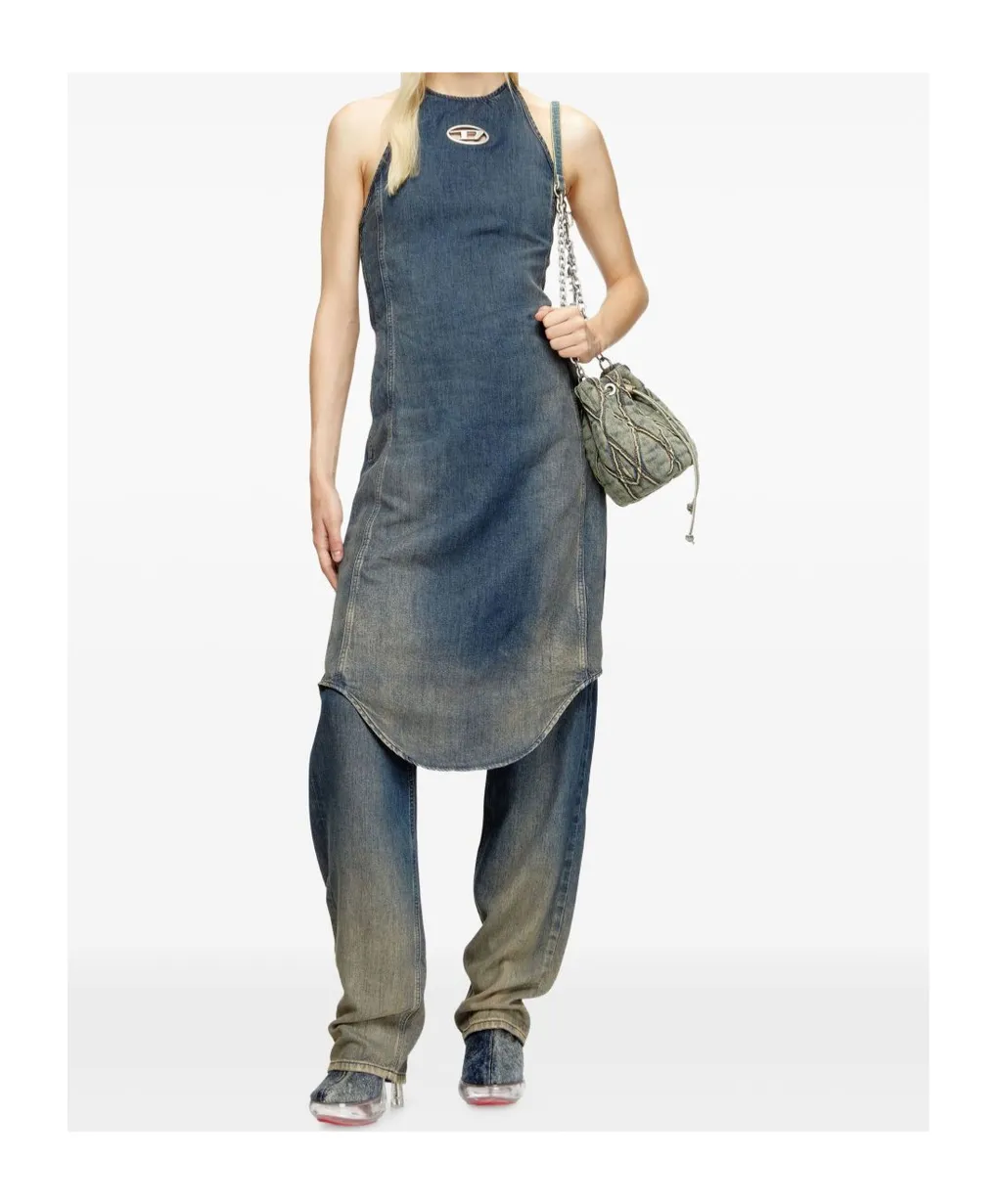 De-Cynthia-S Halter Jumpsuit