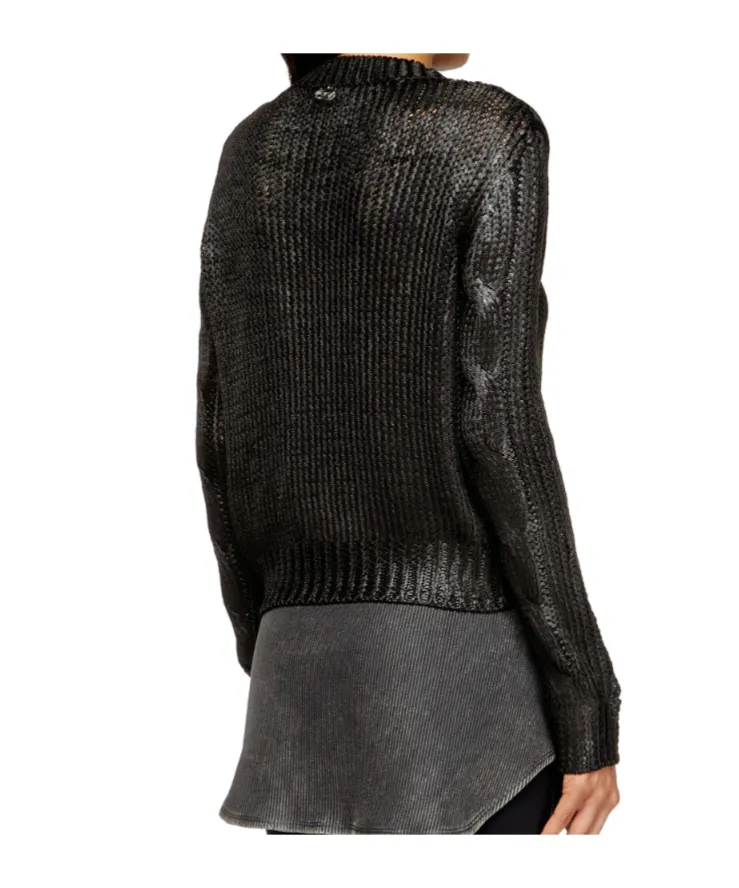 Cable-Knit Sweater