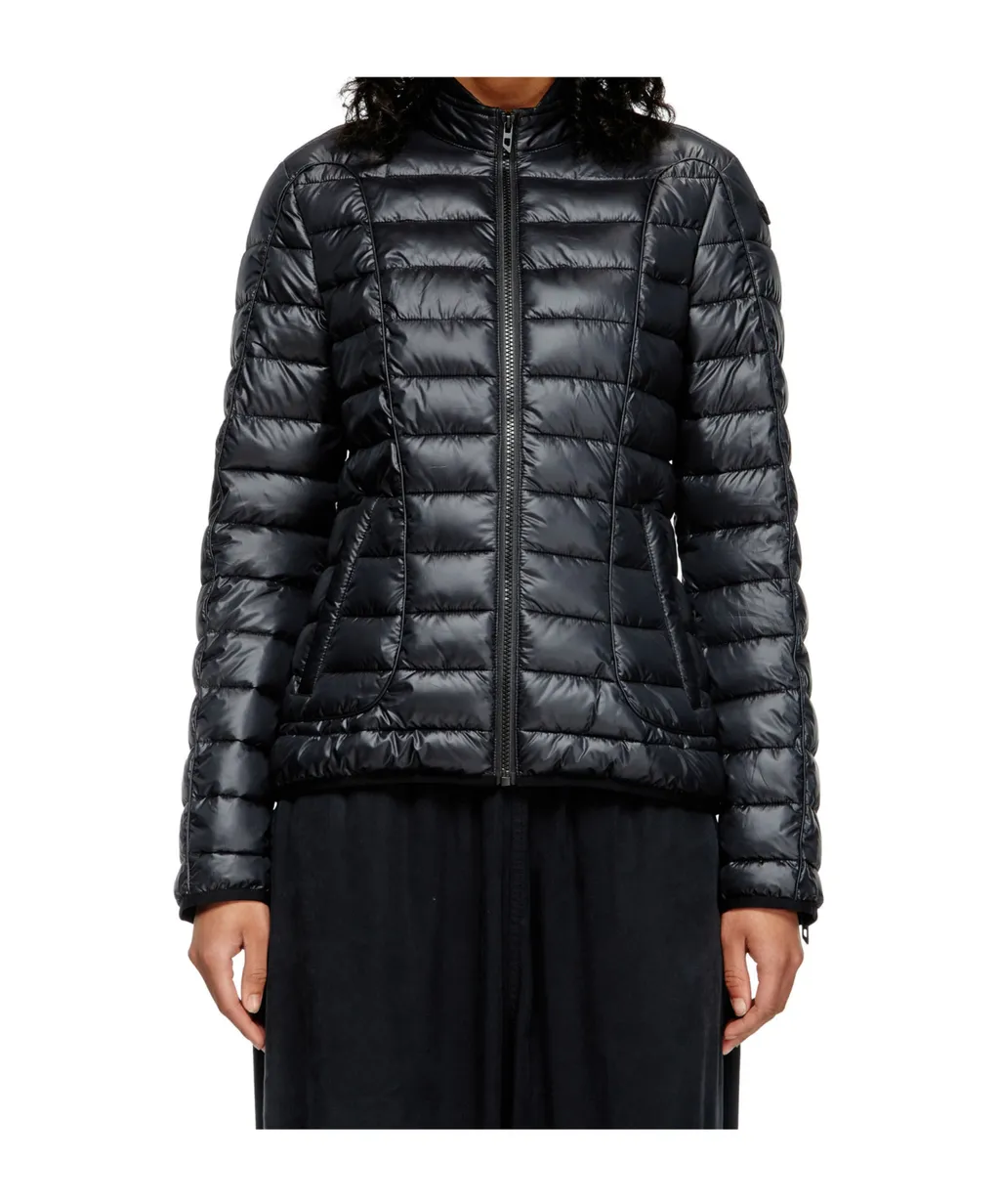 Quilted Zip-Front Jacket