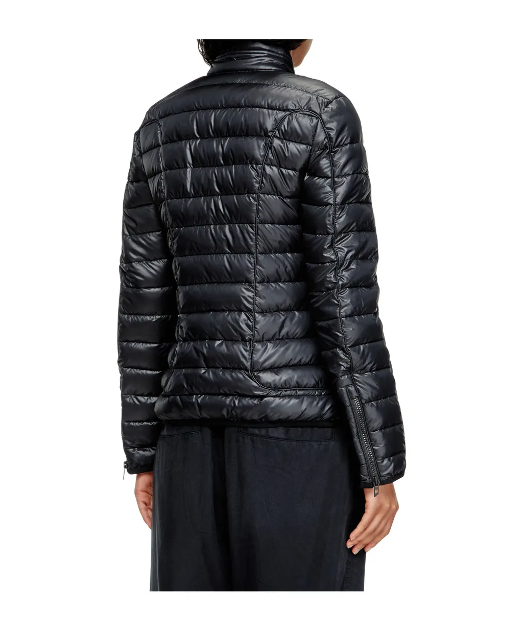Quilted Zip-Front Jacket