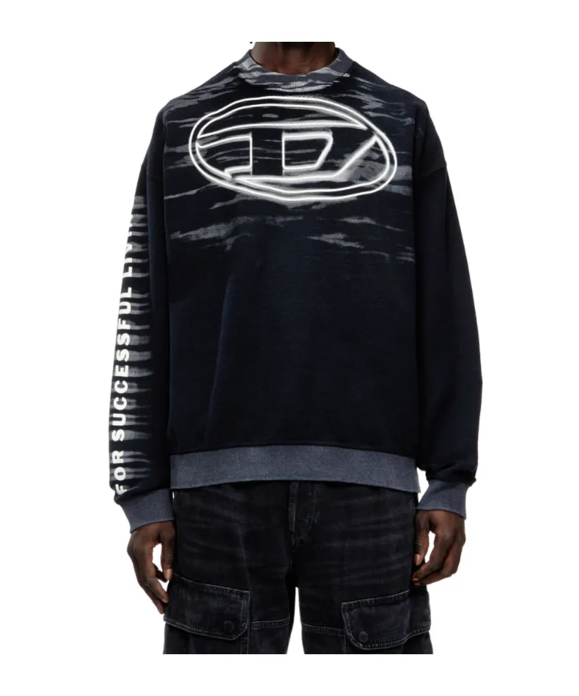 Logo-Print Cotton Sweatshirt