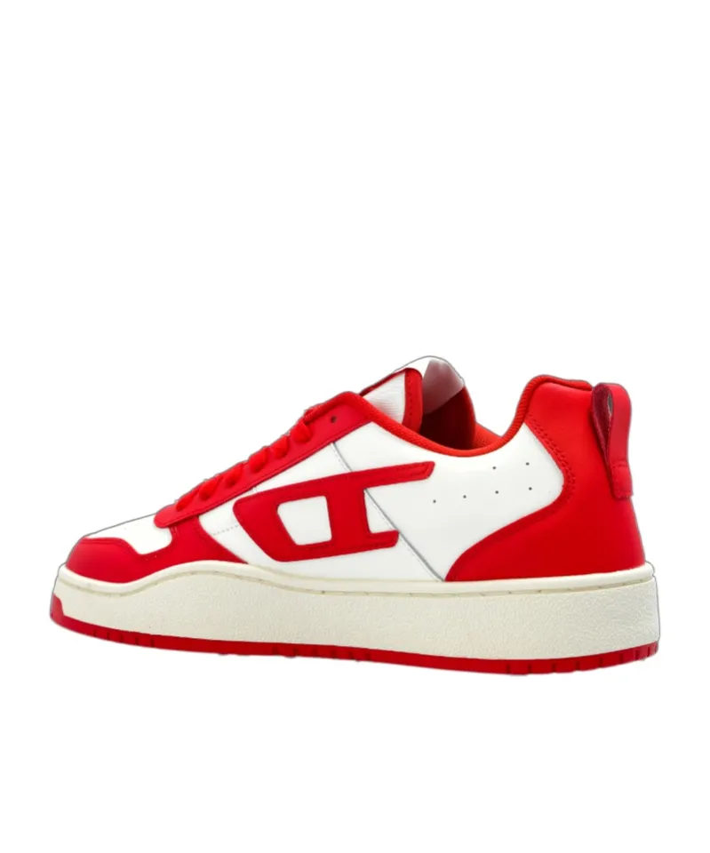 S-Ukiyo Logo-Detail Leather Sneakers