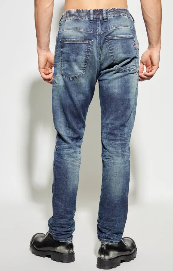 Krooley Drawstring-Waist Distressed Jeans