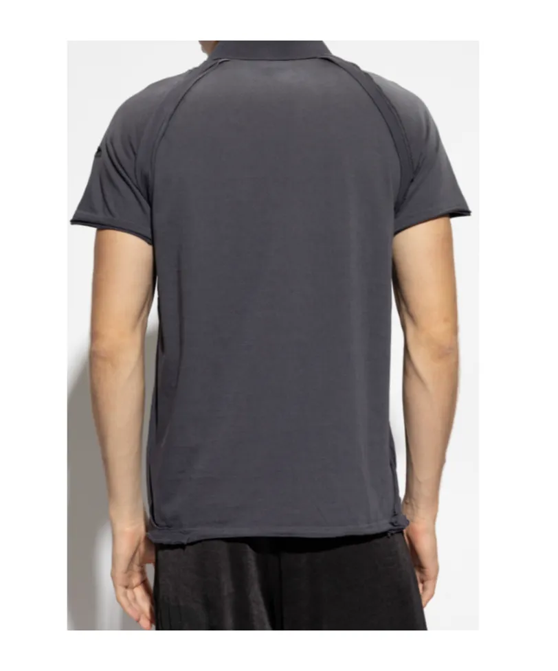 Distressed Embroidered T-Shirt