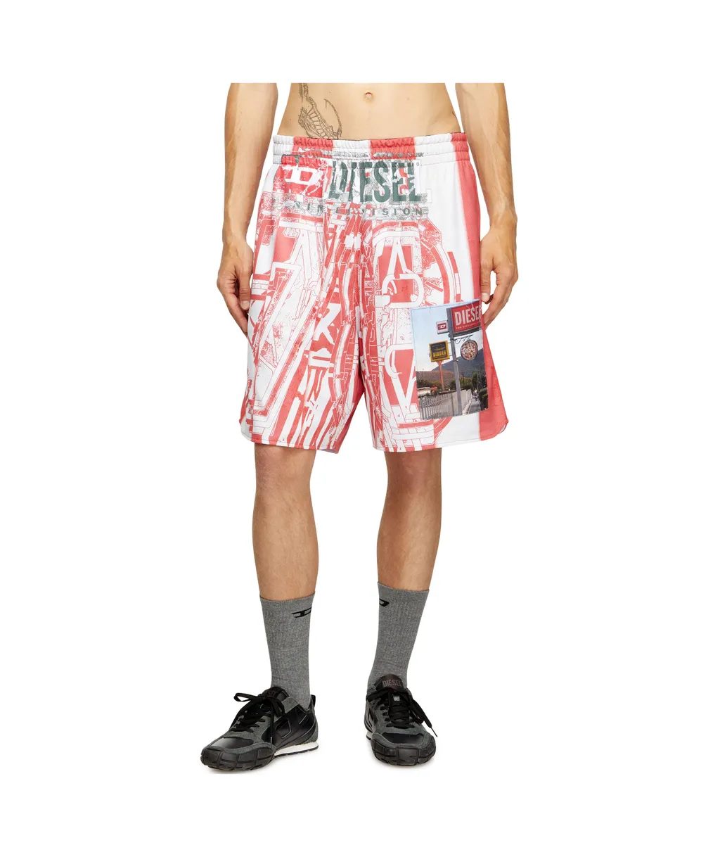 Kurt Graphic-Print Shorts