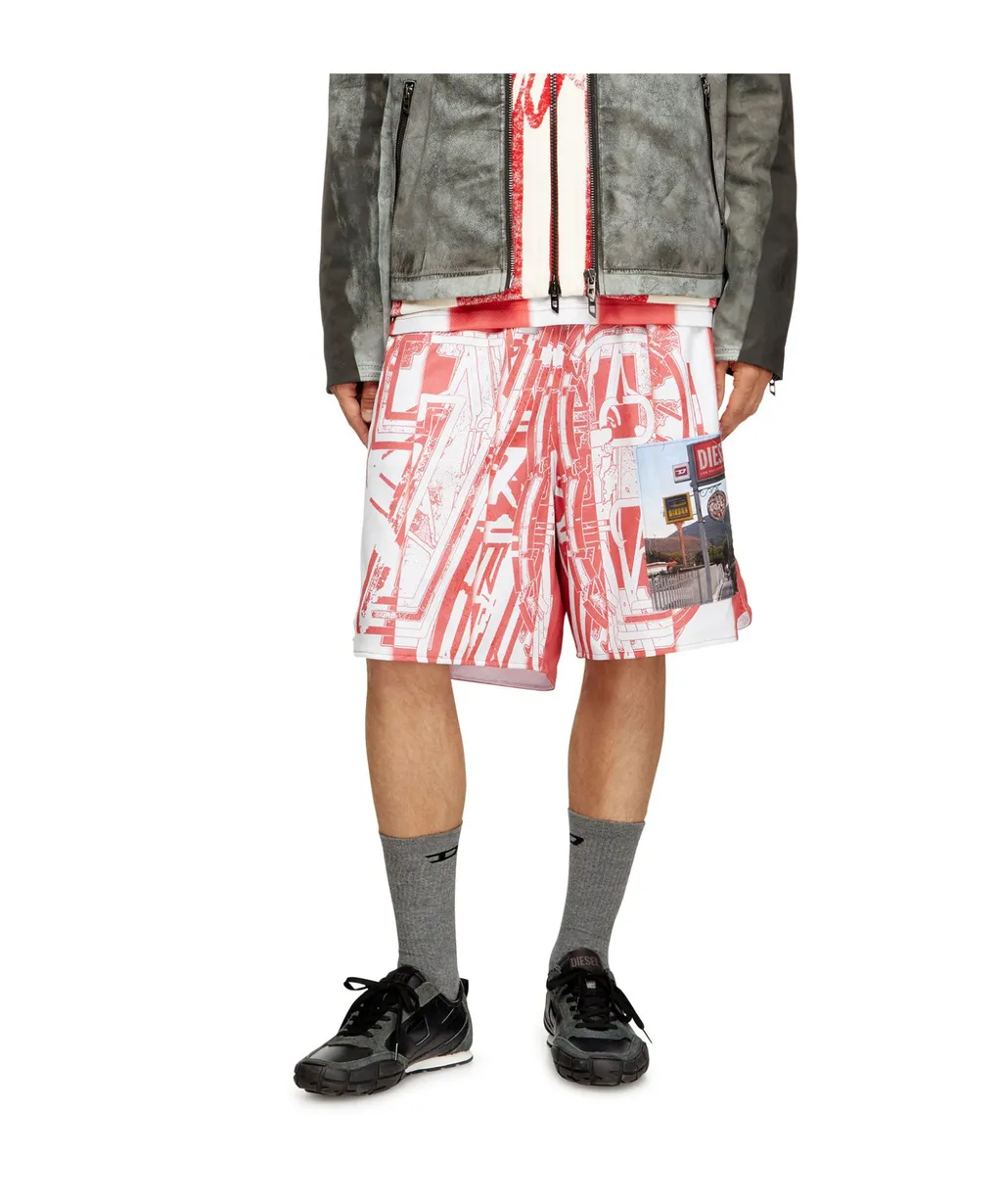 Kurt Graphic-Print Shorts