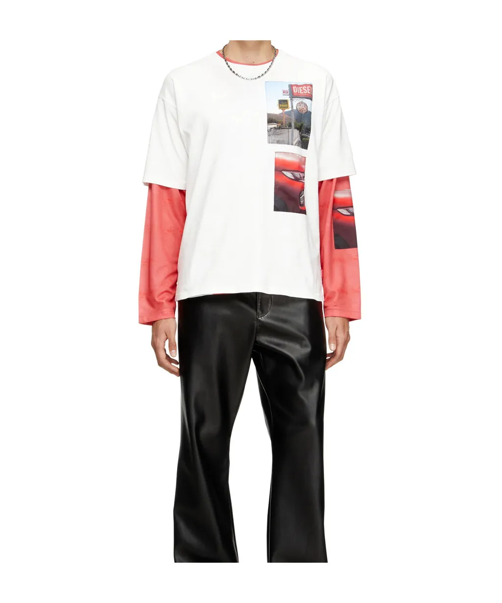 T-Boxt-T3 Graphic-Print T-Shirt