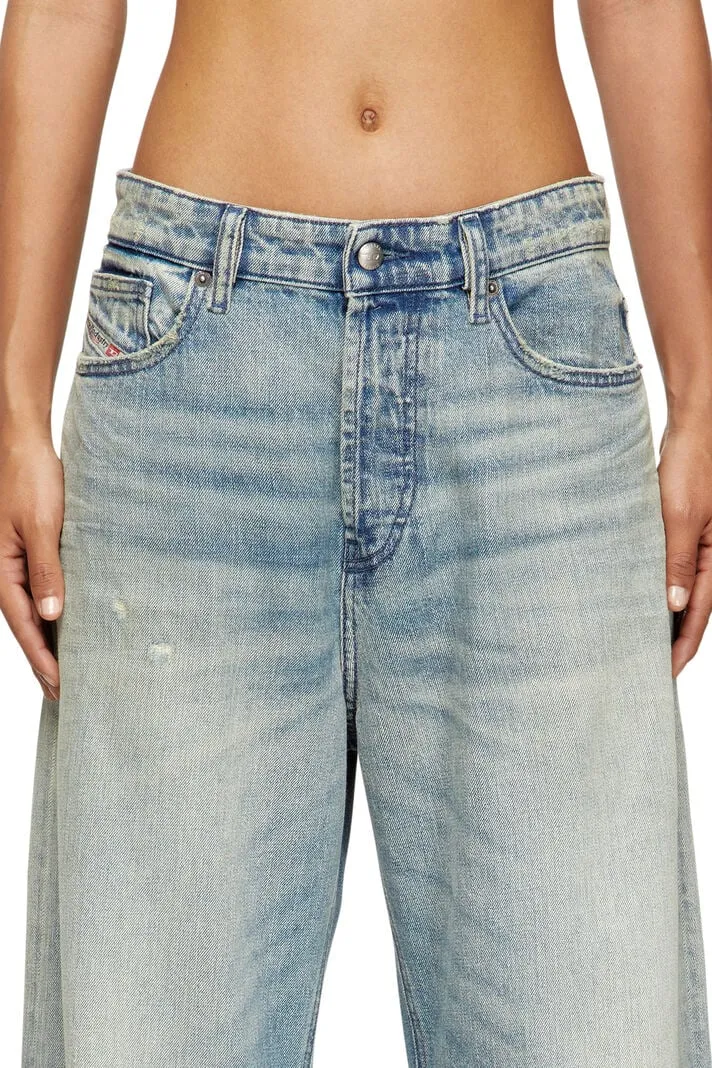 1996 D-Sire 0Dbec Distressed Relaxed Jeans