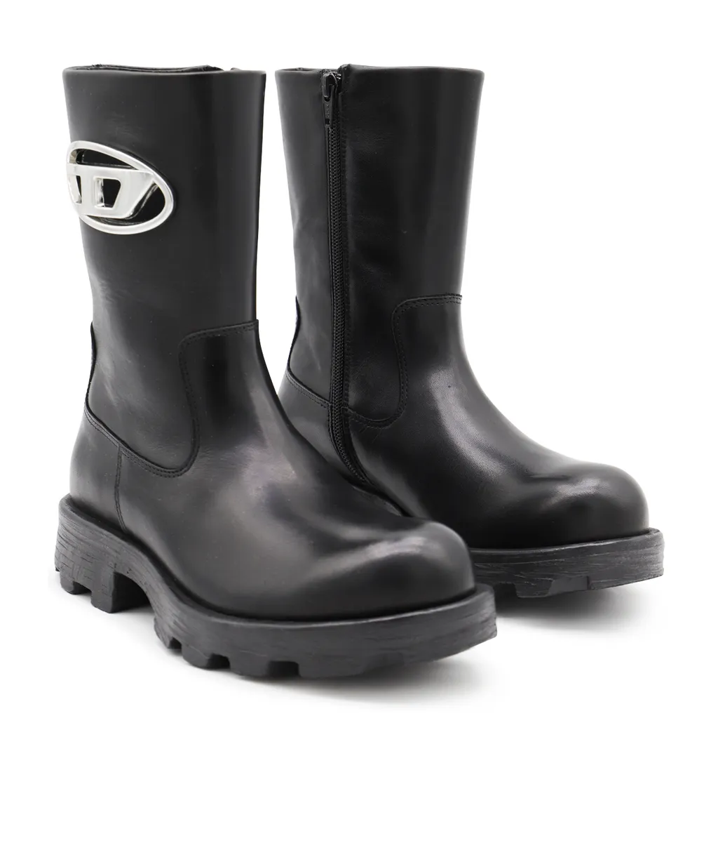 D Logo Ankle Boots