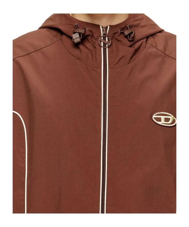Piped Hooded Jacket