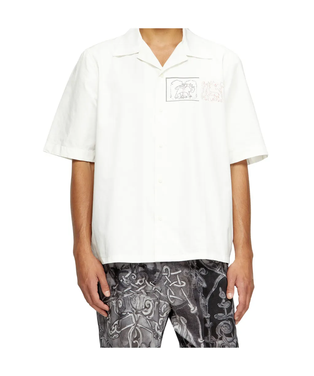 Illustrated Short-Sleeve Shirt