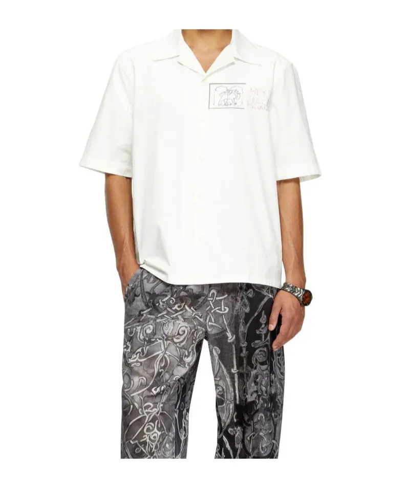 Illustrated Short-Sleeve Shirt