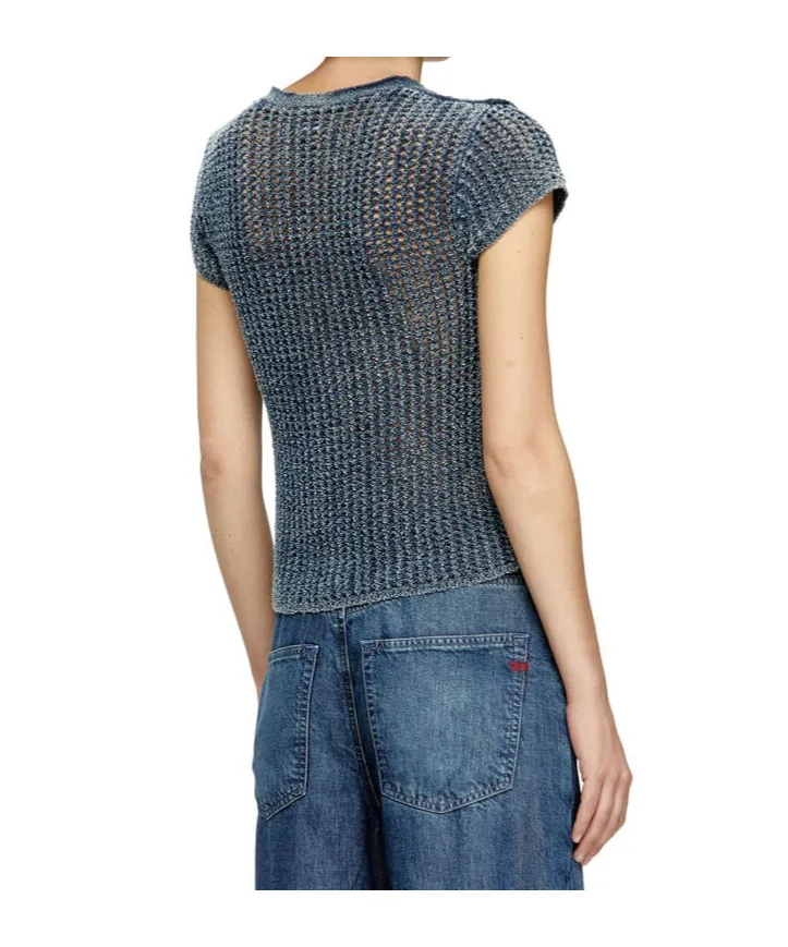 M-Rez Knitted Button-Up Cardigan