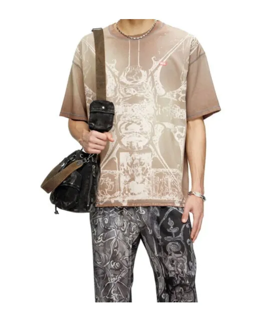 T-Boxt-T13 Graphic-Print T-Shirt