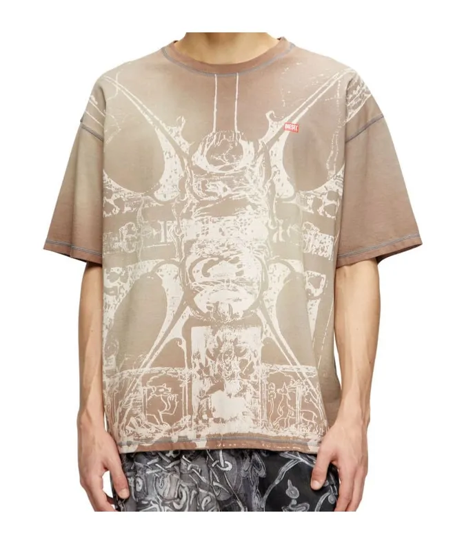 T-Boxt-T13 Graphic-Print T-Shirt