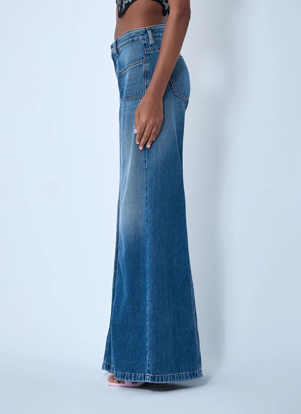 D-Akii Panelled Jeans