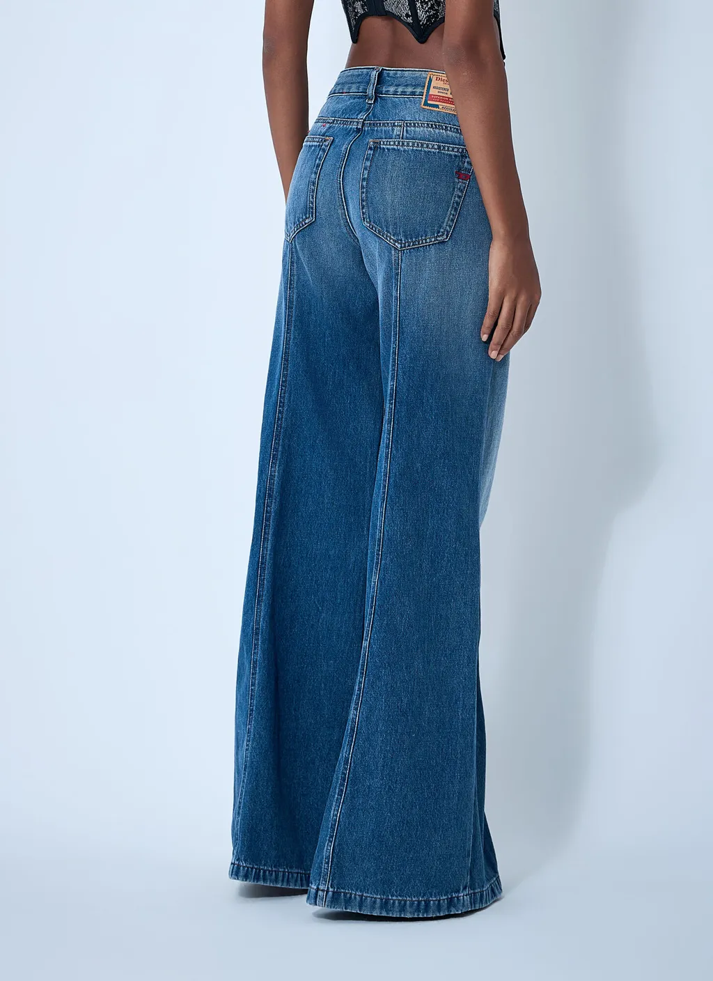 D-Akii Panelled Jeans