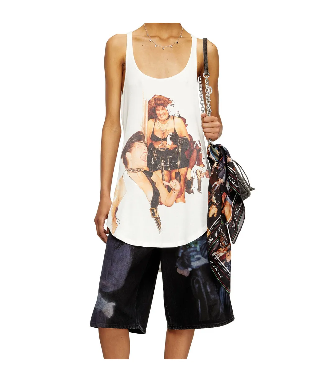 X Tom Of Finland Foundation T-Shanry Tank Top