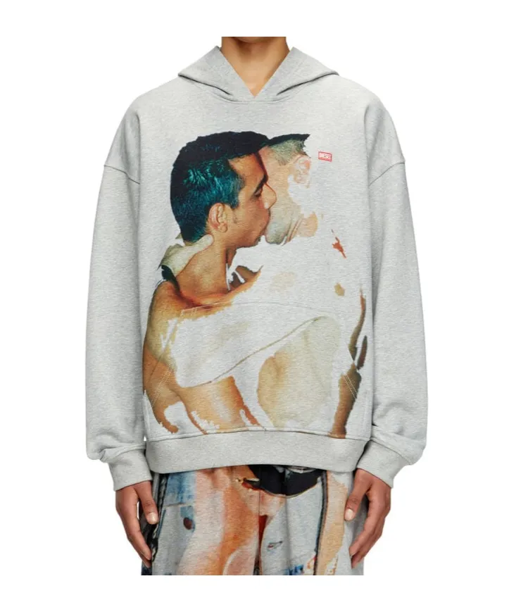 X Tom Of Finland Foundation Kiss-Print Hoodie