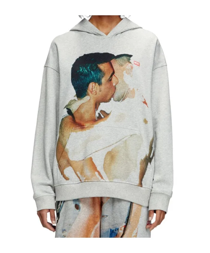 X Tom Of Finland Foundation Kiss-Print Hoodie