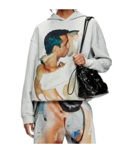 X Tom Of Finland Foundation Kiss-Print Hoodie
