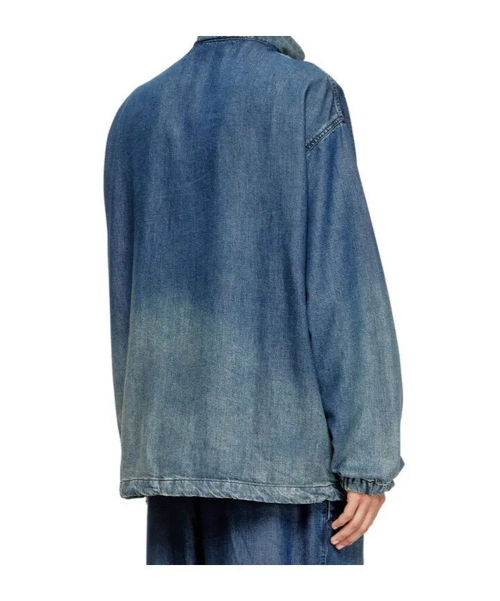 Zip-Fastening Denim Jacket