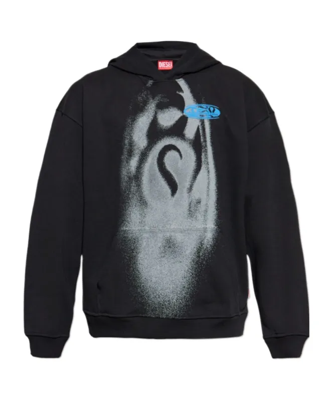 Graphic-Print Hoodie