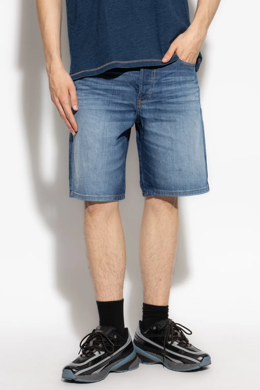 Regular Denim Shorts