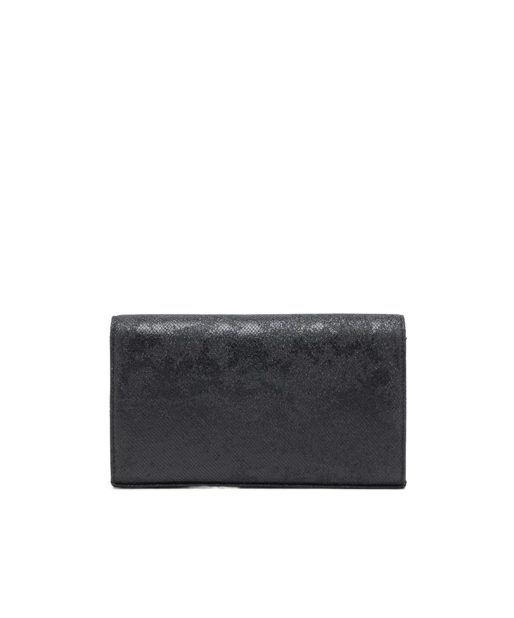 1Dr Logo-Plaque Glitter Wallet