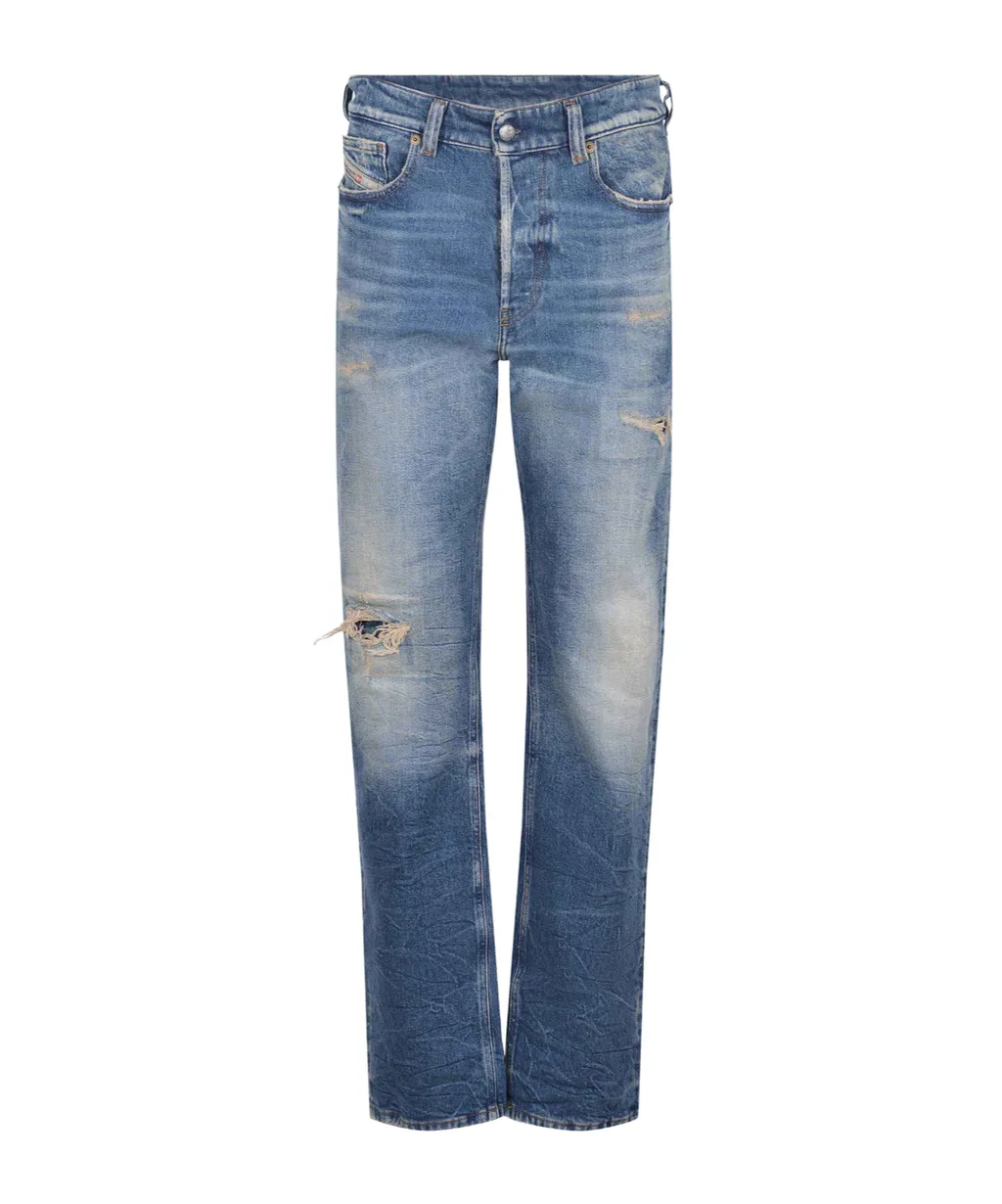 1988 D-Ark Distressed Straight Leg Jeans