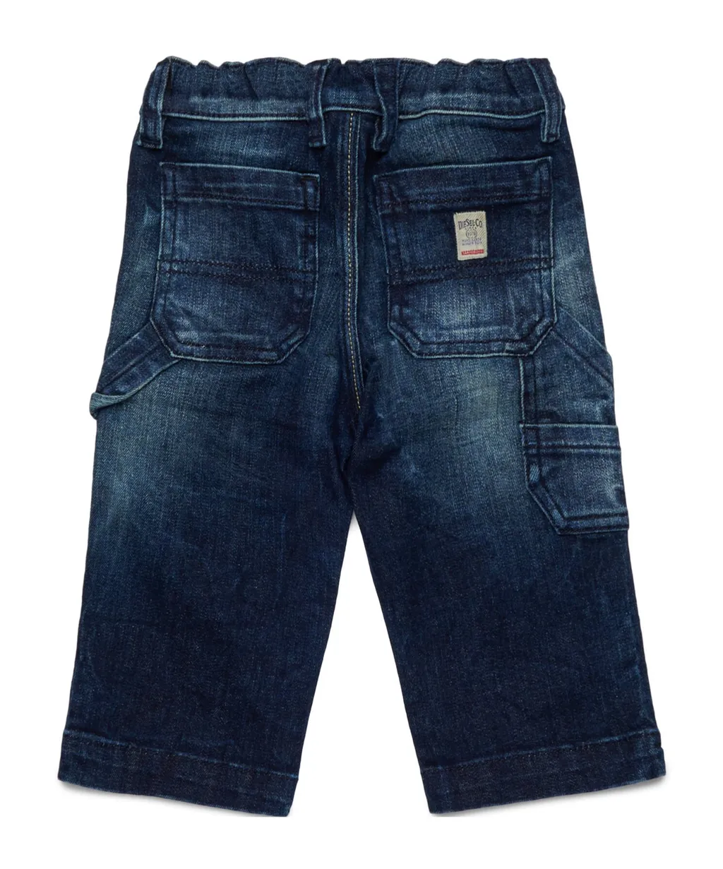 Distressed-Effect Jeans