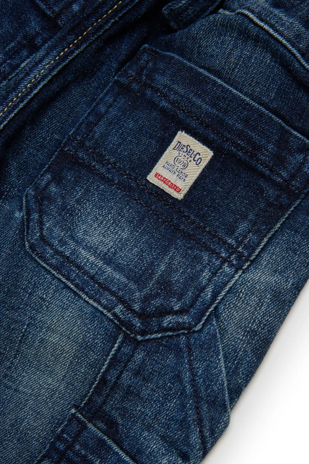 Distressed-Effect Jeans