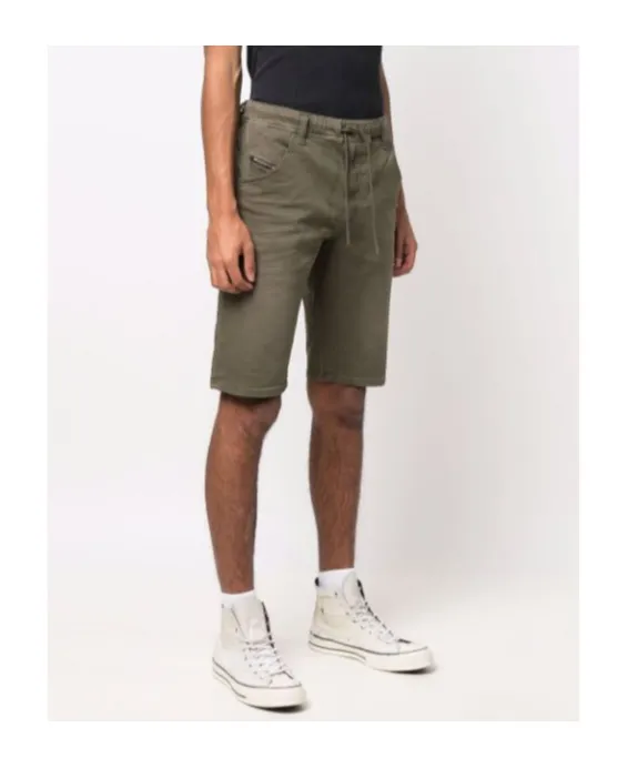 Slim-Cut Drawstring Shorts