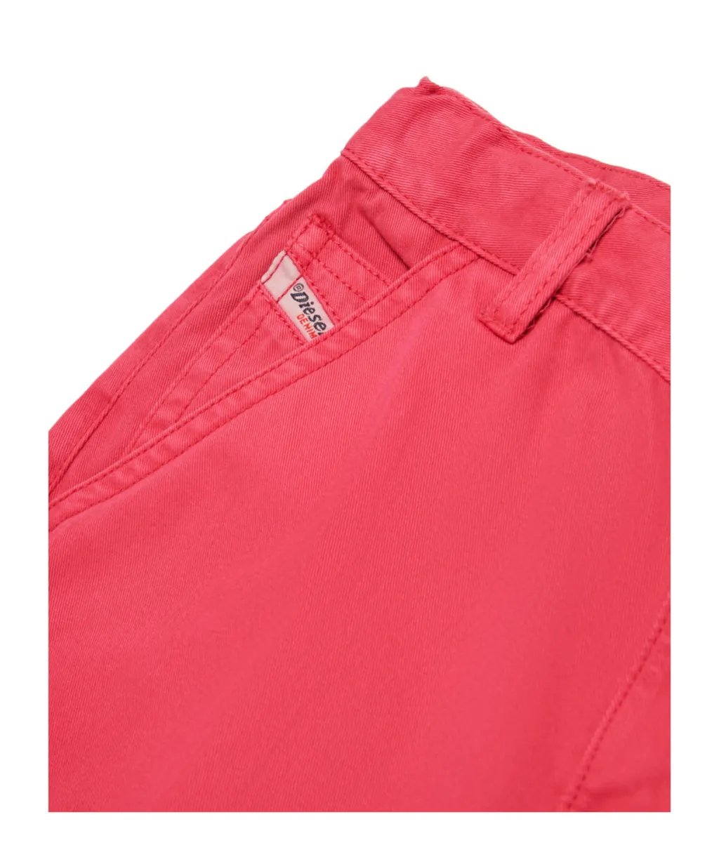 Oval-D Logo Embroidered Cargo Pants