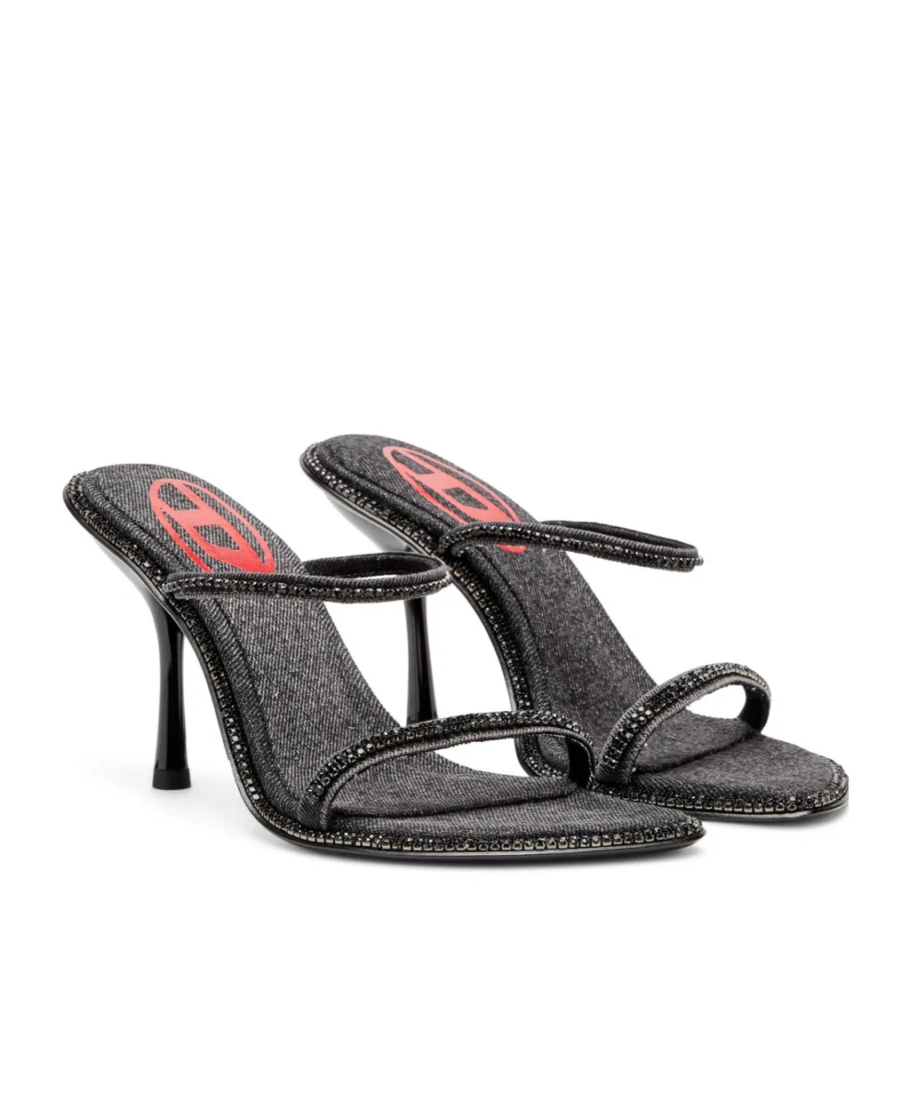 D-Havanna Embellished Mules