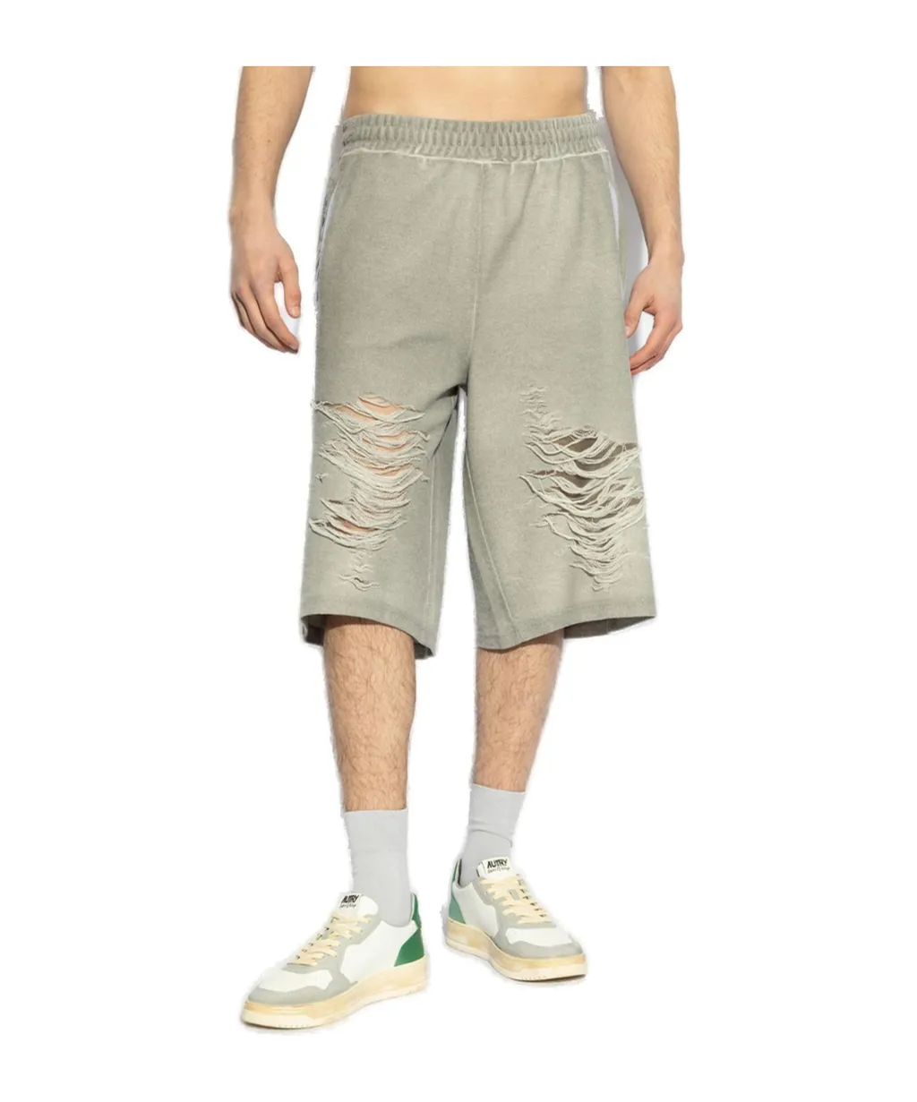P-Perc-Short Distressed Shorts